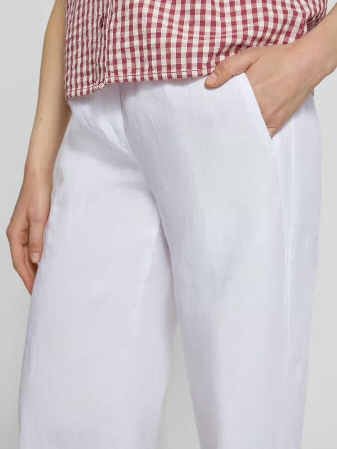 BRAX regular fit wijdte broek van puur linnen model 'FARINA' - Foto 2