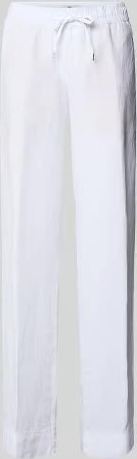BRAX regular fit wijdte broek van puur linnen model 'FARINA' - Foto 3