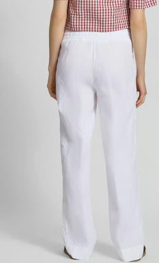 BRAX regular fit wijdte broek van puur linnen model 'FARINA' - Foto 4