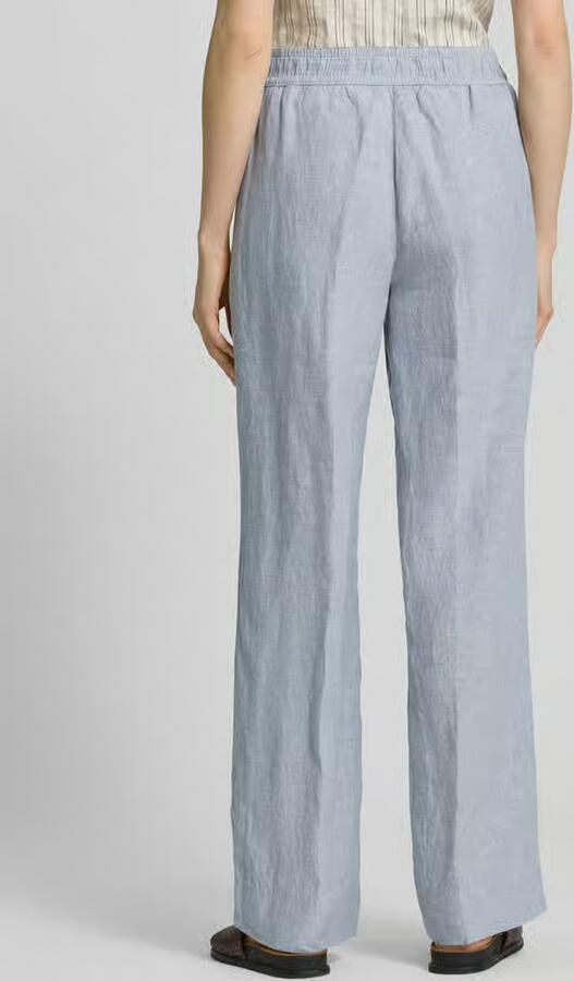BRAX regular fit wijdte broek van puur linnen model 'FARINA' - Foto 4