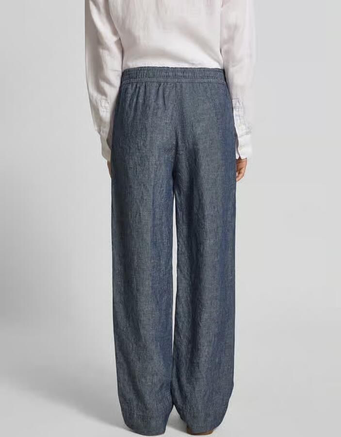 BRAX regular fit wijdte broek van puur linnen model 'FARINA'