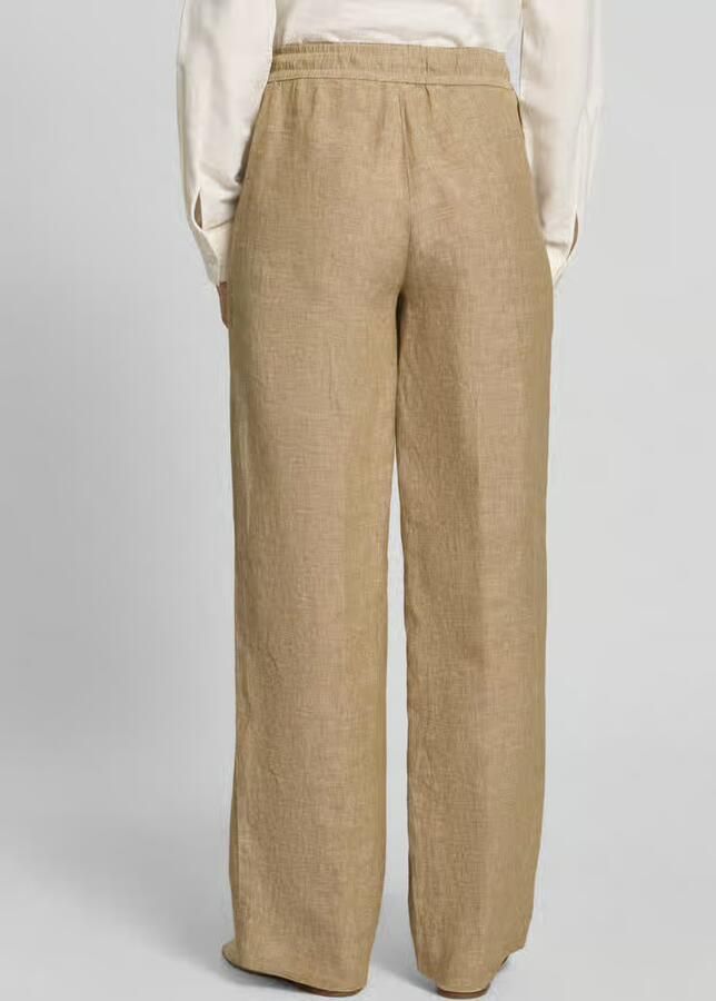 BRAX regular fit wijdte broek van puur linnen model 'FARINA' - Foto 3