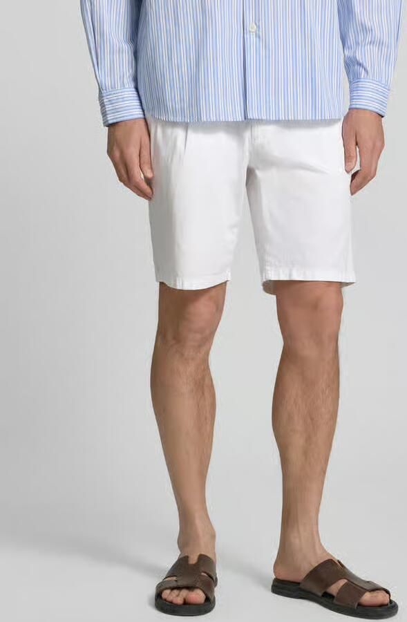 BRAX relaxed fit bermuda met ultralight afwerking model 'TINO' - Foto 4