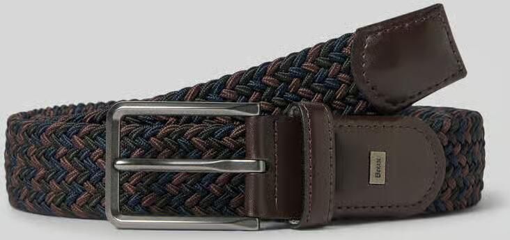BRAX Riem met elastische gevlochten structuur