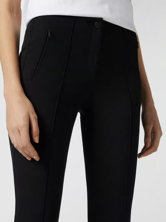 BRAX Skinny fit stretchbroek met persplooien model 'MILLS'