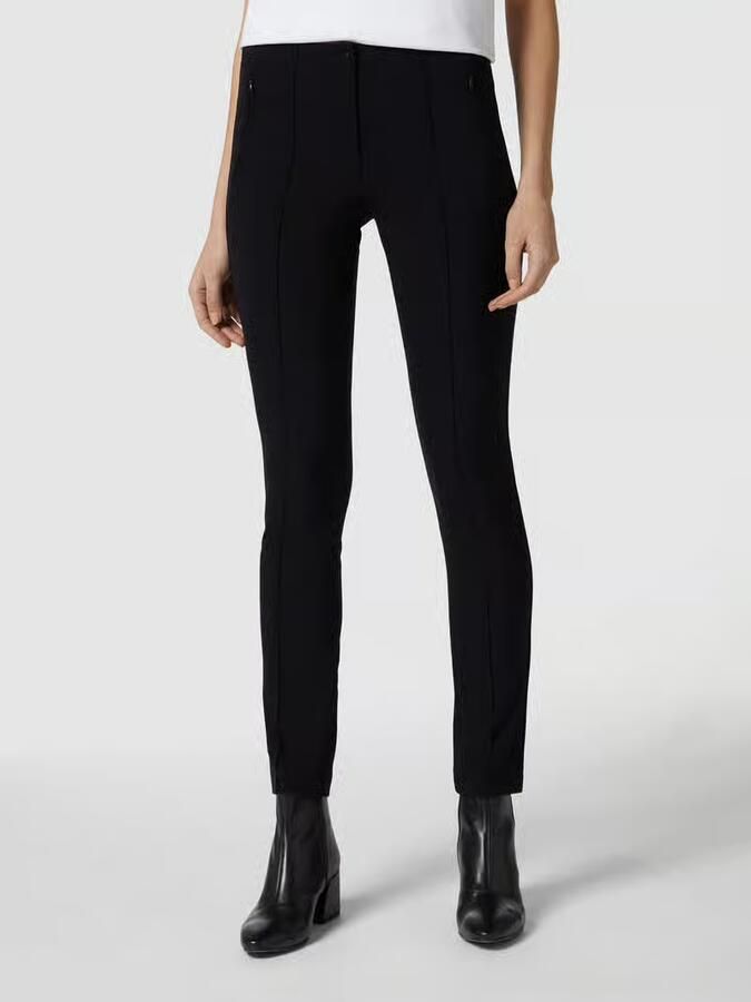 BRAX Skinny fit stretchbroek met persplooien model 'MILLS' - Foto 3