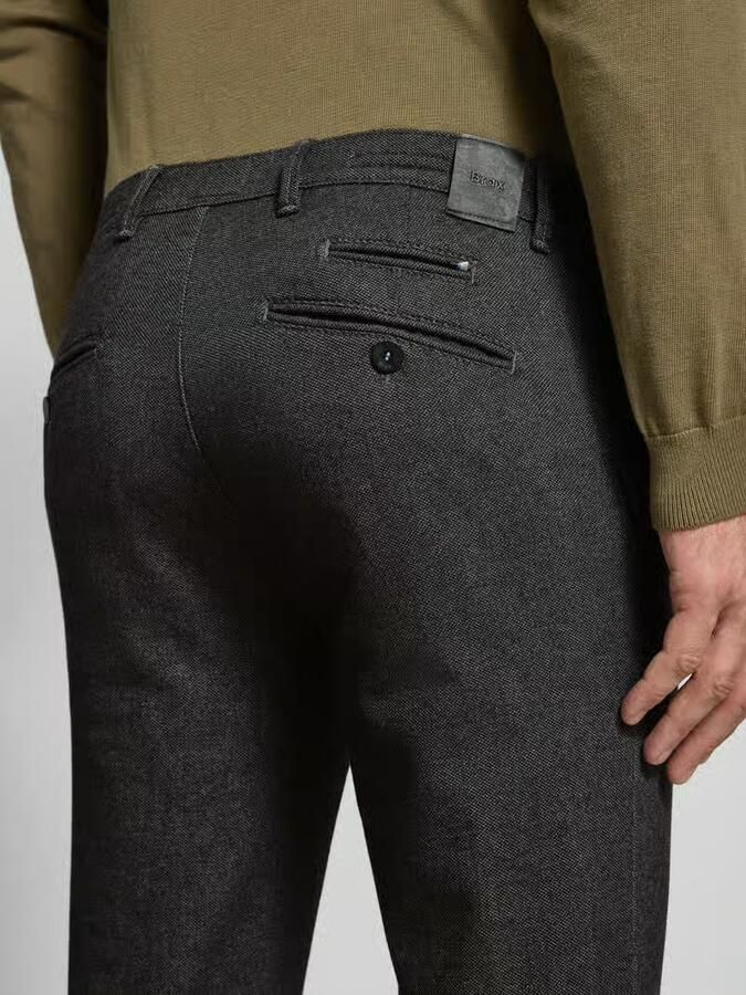 BRAX Slim fit broek met achterzakken model 'Fabio'