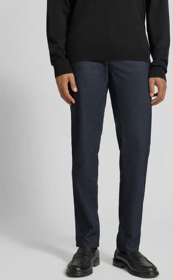 BRAX Slim fit broek met achterzakken model 'Fabio' - Foto 2