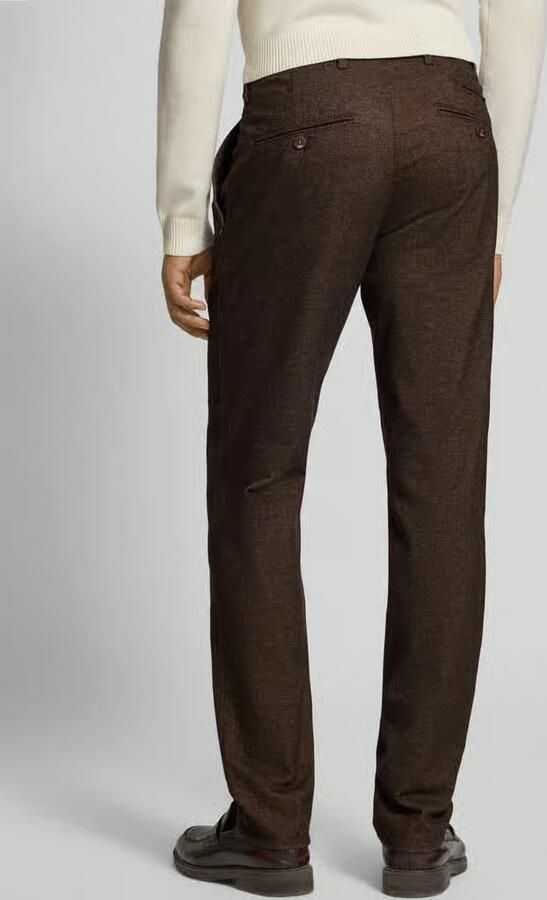 BRAX Slim fit broek met achterzakken model 'Fabio'
