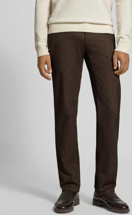 BRAX Slim fit broek met achterzakken model 'Fabio' - Foto 2