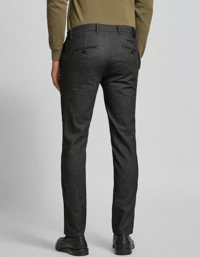 BRAX Slim fit broek met achterzakken model 'Fabio' - Foto 2
