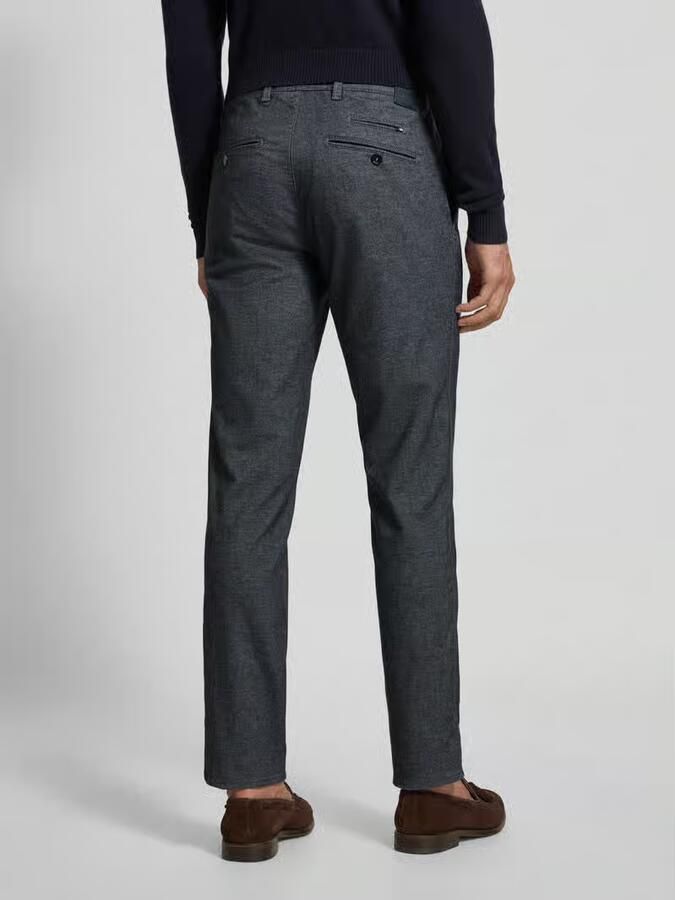 BRAX Slim fit broek met achterzakken model 'Fabio'