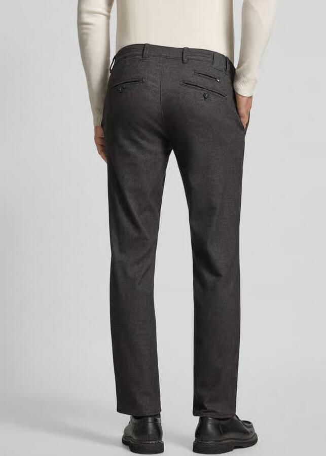 BRAX Slim fit broek met achterzakken model 'Fabio'