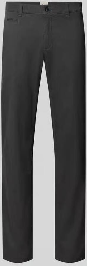 BRAX slim fit broek met persplooien model 'Fabio'