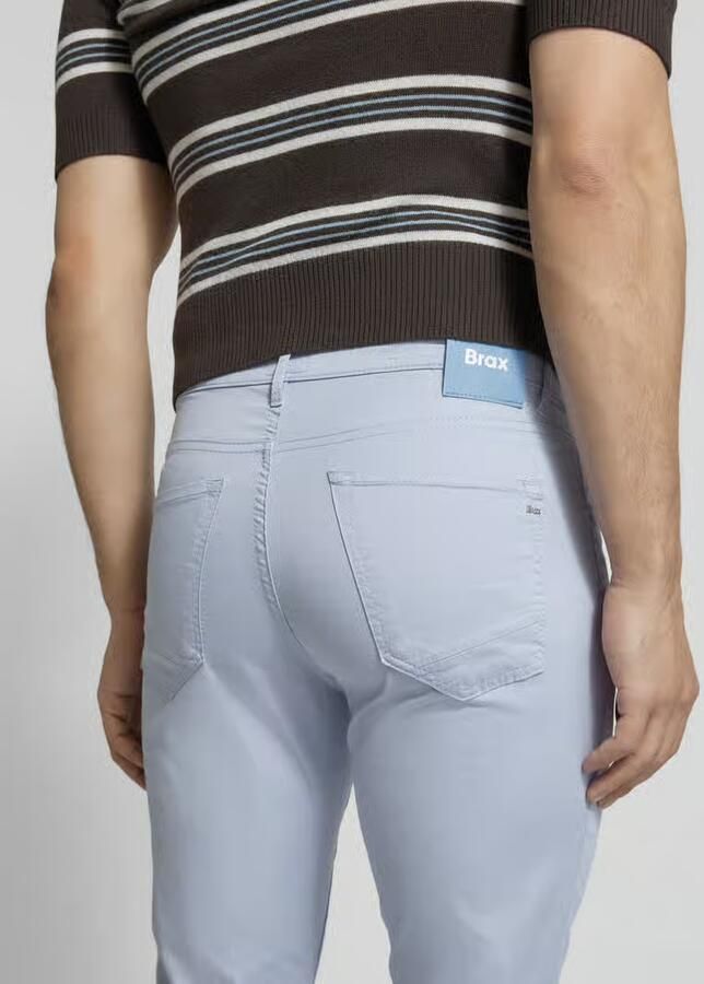 BRAX slim fit broek met steekzakken model 'Chuck'