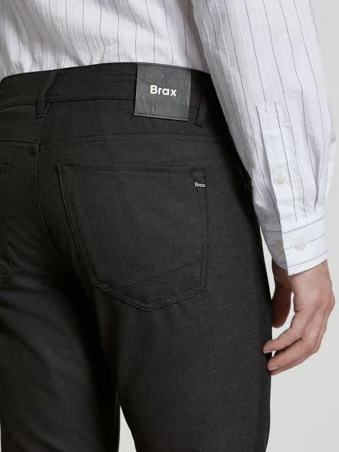BRAX Straight fit stoffen broek met 5-pocket-design