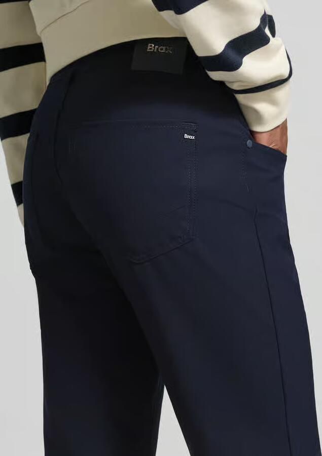 BRAX Straight fit stoffen broek met 5-pocket-design