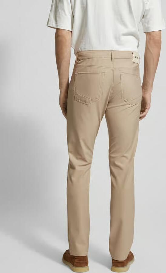 BRAX slim fit broek met steekzakken model 'Chuck'
