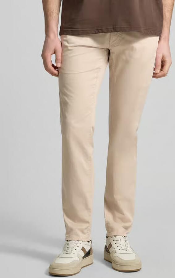 BRAX slim fit broek met ultralight afwerking model 'Chuck' - Foto 3