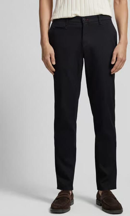BRAX Slim fit chino met Franse steekzakken model 'Fabio'
