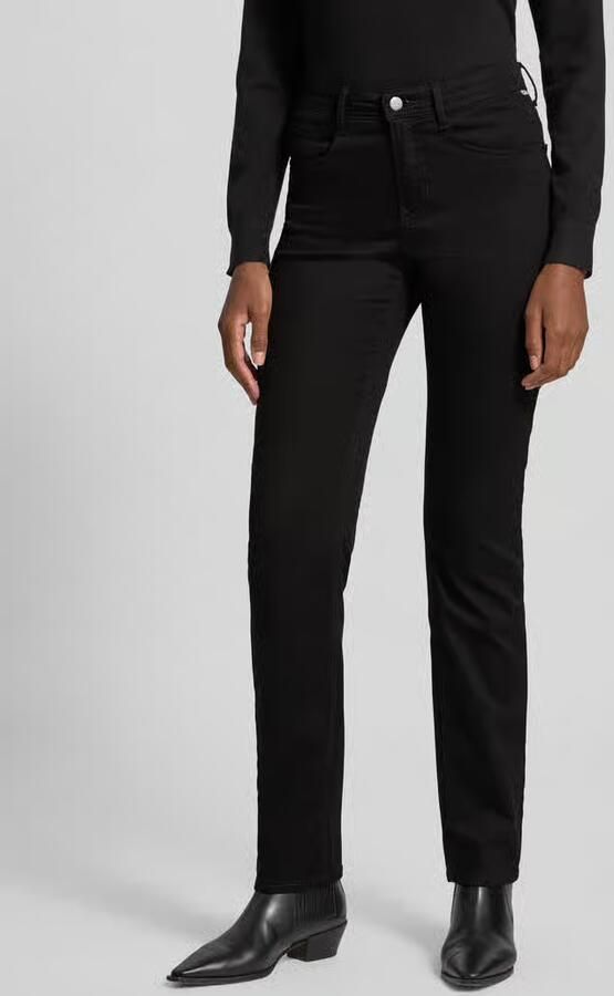 BRAX Body fit recht broek van lyocell-mix met aandeel van modal en katoen model 'CAROLA' - Foto 3