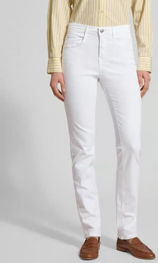BRAX Slim fit Jeans met Knoopsluiting Model 'Mary' - Foto 2