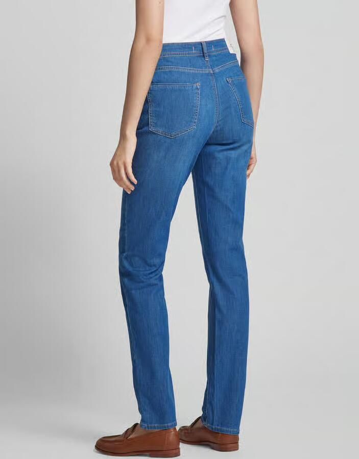 BRAX Slim fit jeans met riemlussen model 'STYLE.MARY' - Foto 2