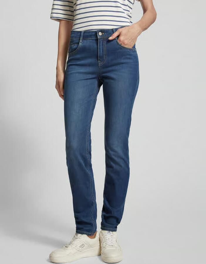 BRAX Slim fit jeans met steekzakken model 'Shakira' - Foto 2