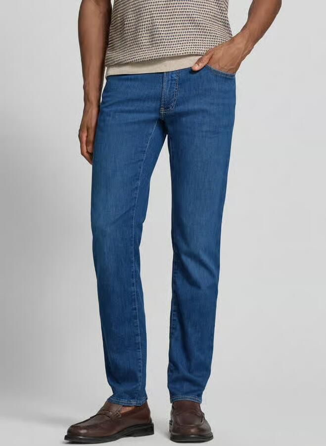 BRAX Slim fit jeans met ultralight afwerking model 'Chuck' - Foto 2