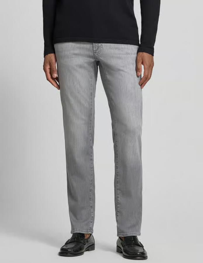 BRAX Slim fit jeans met ultralight afwerking model 'Chuck' - Foto 2