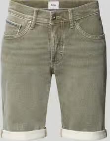BRAX slim fit korte jeans van katoenmix model 'CHRIS'