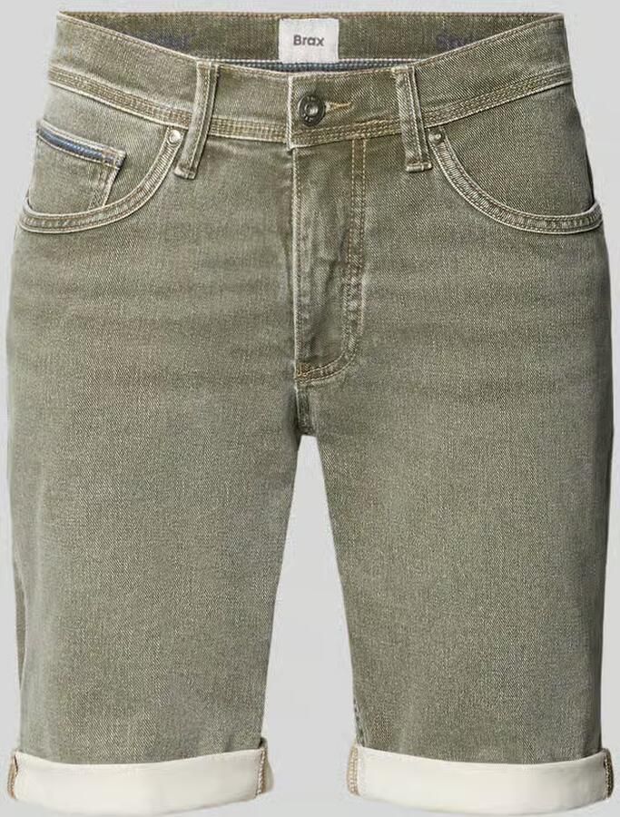 BRAX slim fit korte jeans van katoenmix model 'CHRIS' - Foto 2