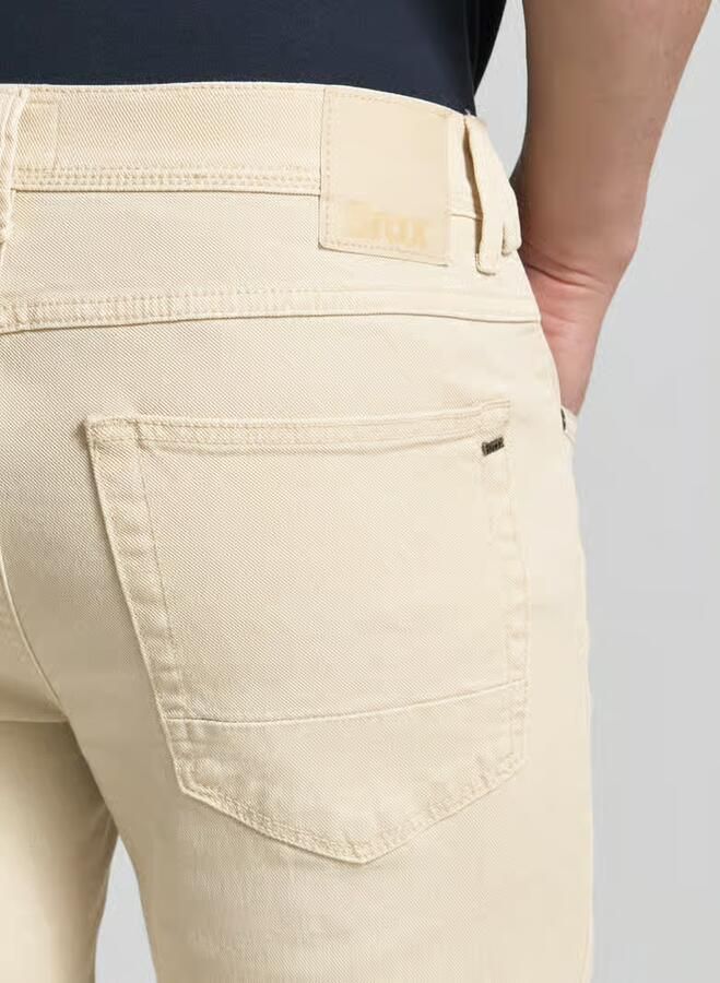 BRAX slim fit korte jeans van katoenmix model 'CHRIS'
