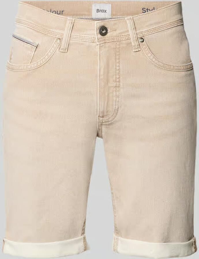 BRAX slim fit korte jeans van katoenmix model 'CHRIS' - Foto 2