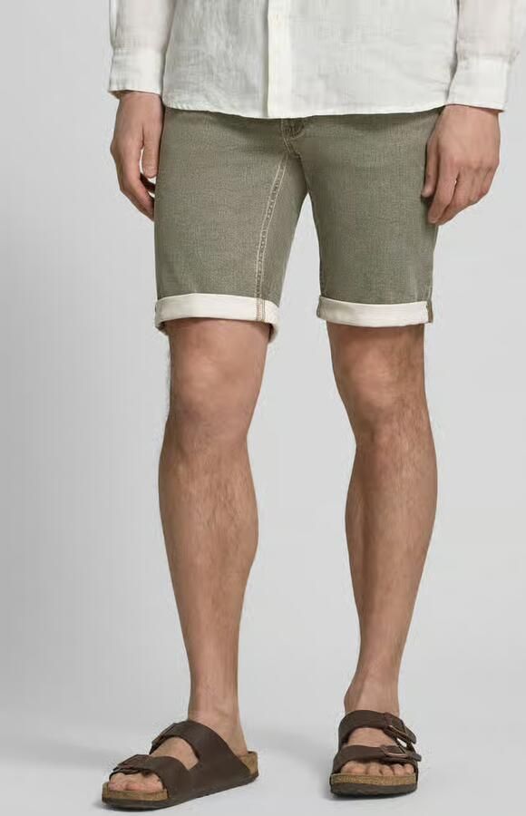 BRAX slim fit korte jeans van katoenmix model 'CHRIS' - Foto 2