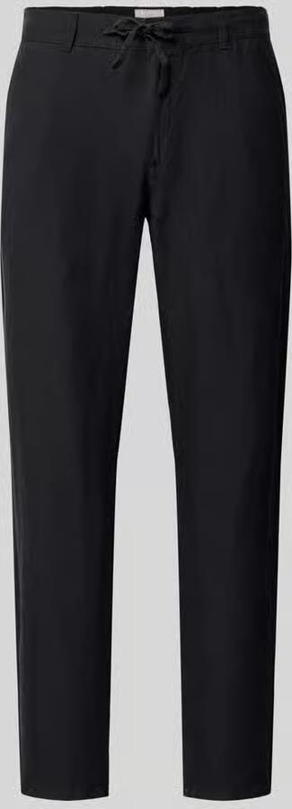 BRAX slim fit linnen broek van puur linnen model 'Fabio' - Foto 2