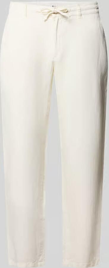 BRAX slim fit linnen broek van puur linnen model 'Fabio' - Foto 3