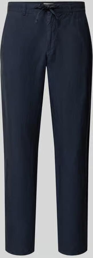 BRAX slim fit linnen broek van puur linnen model 'Fabio' - Foto 3