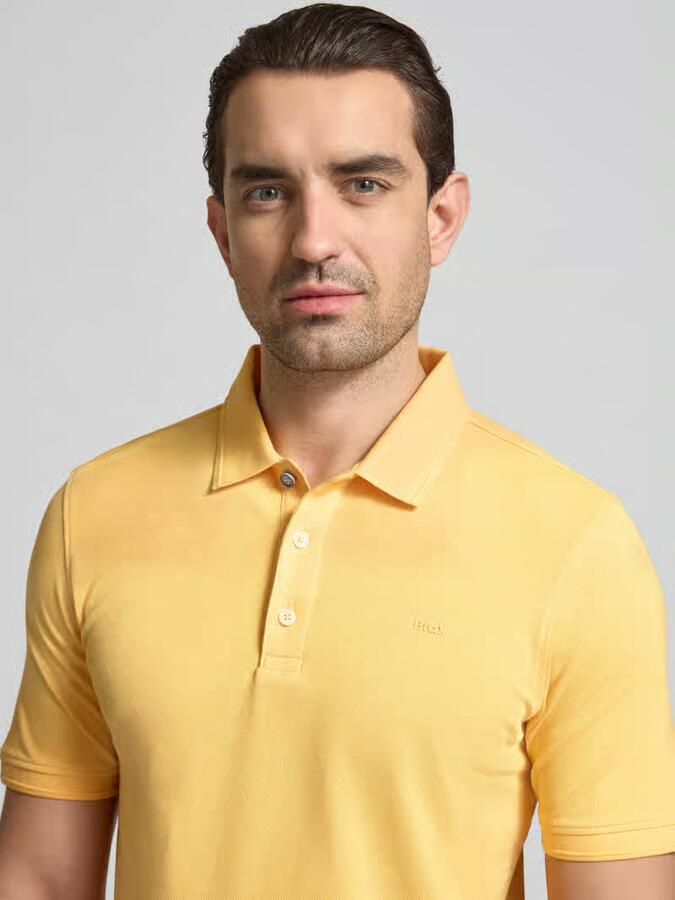 BRAX Slim fit poloshirt van katoenmix model 'Pete' - Foto 2