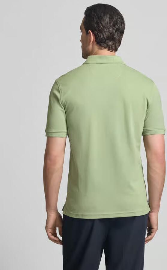 BRAX Slim fit Poloshirt van Katoenmix Model 'Pete'