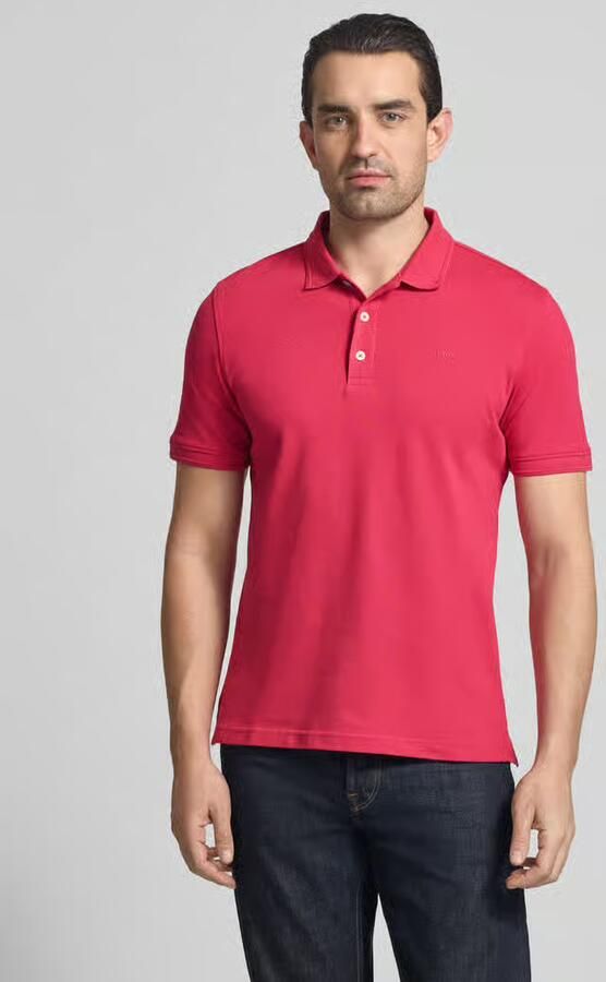 BRAX Slim fit Poloshirt van Katoenmix Model 'Pete' - Foto 4