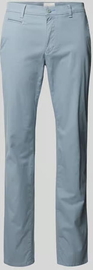 BRAX Slim fit stoffen broek met achterzakken Model 'Fabio'