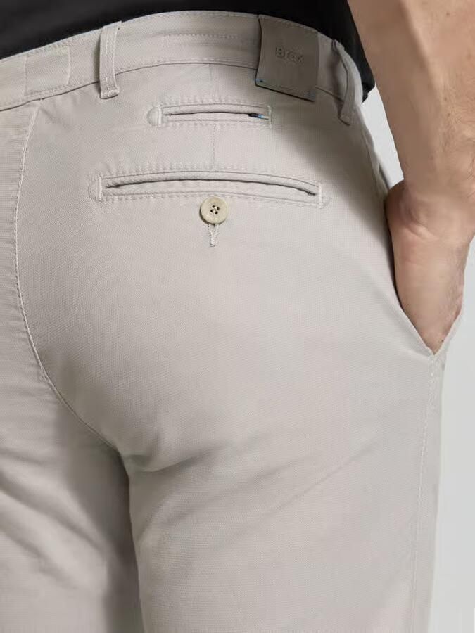 BRAX Slim fit stoffen broek met achterzakken Model 'Fabio' - Foto 2