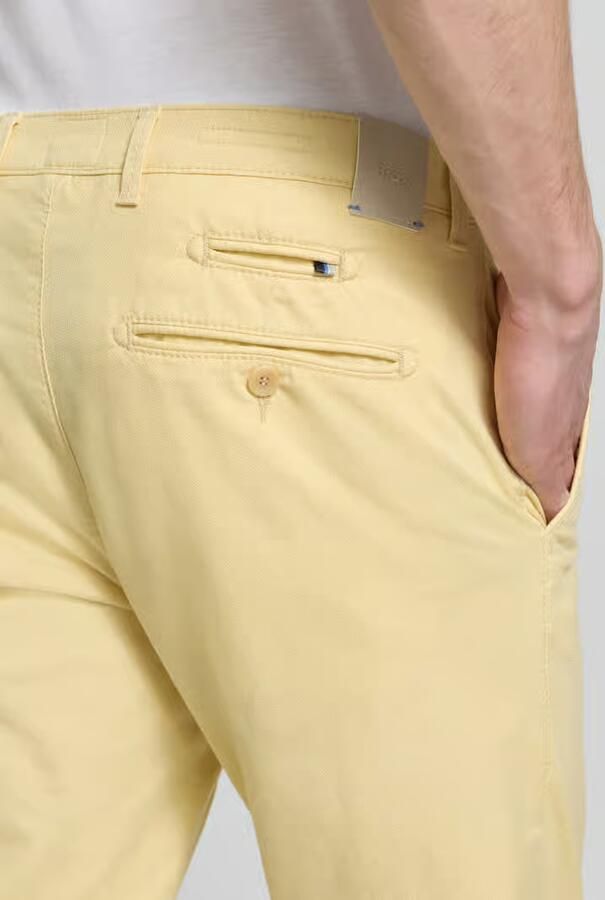 BRAX Slim fit stoffen broek met achterzakken Model 'Fabio'