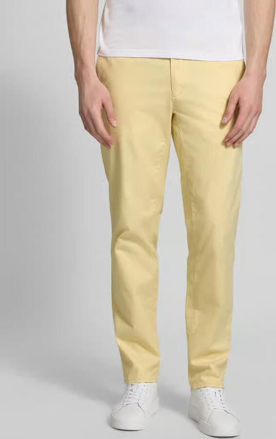 BRAX Slim fit stoffen broek met achterzakken Model 'Fabio' - Foto 3