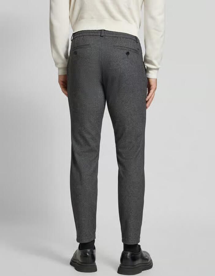 BRAX Slim fit stoffen broek met achterzakken model 'Phil'