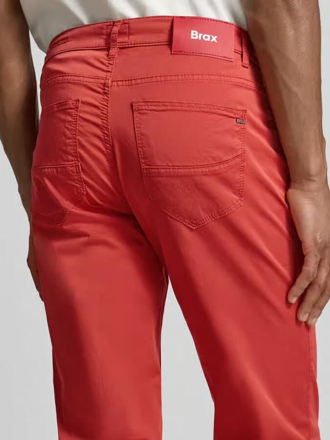 BRAX Slim fit stoffen broek met lyocell Model 'Cadiz' - Foto 2