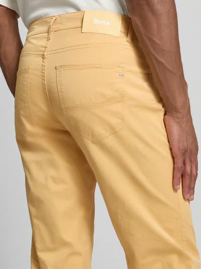 BRAX Slim fit stoffen broek met lyocell Model 'Cadiz' - Foto 2