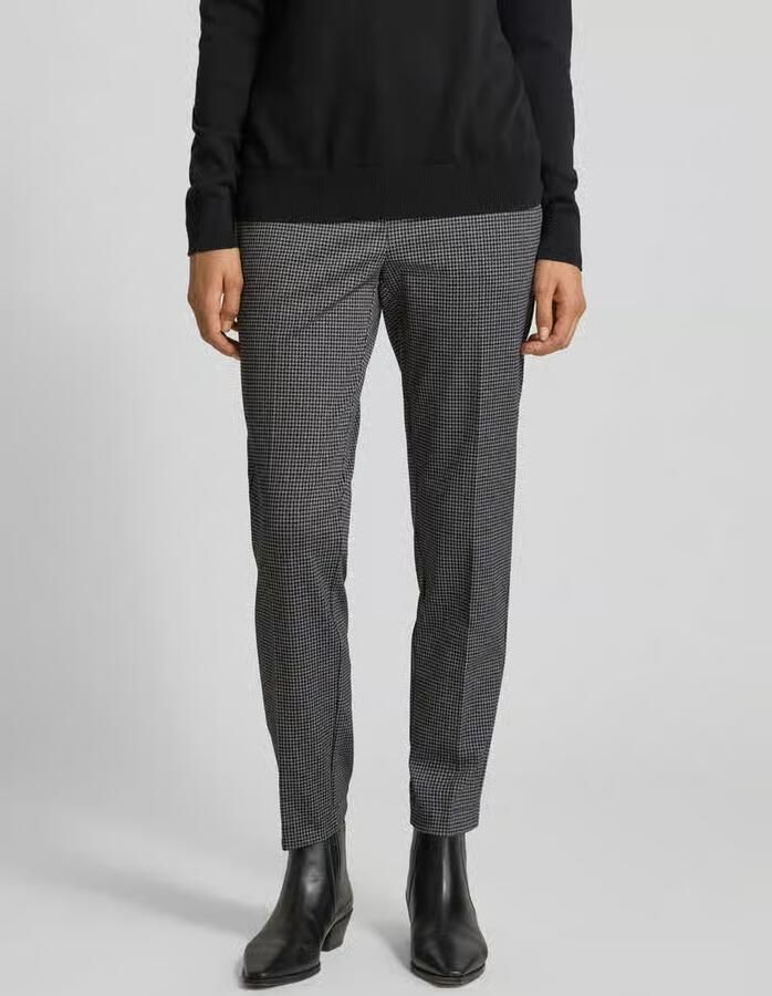 BRAX Slim fit stoffen broek met persplooien model 'STYLE.MARON' - Foto 2