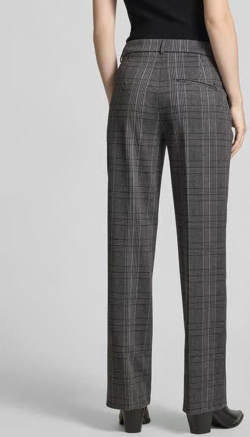 BRAX Slim fit stoffen broek met viscose model 'Maine'